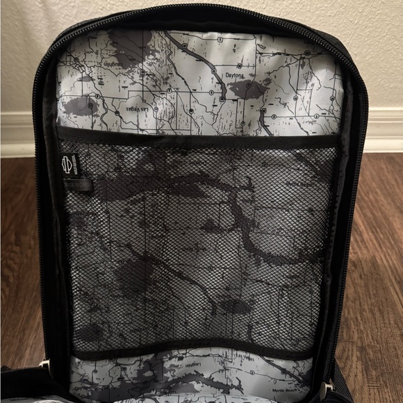 Harley-Davidson Molle Backpack with Piggy-Back Option Gray Camo - Picture 7 of 7